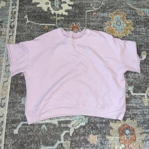 Daily Drills Shorts Sleeve Sweatshirt in Ladybird